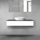 Oltens Vernal szafka 120 cm podumywalkowa wisząca biały połysk 60012000