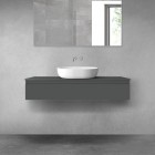 Oltens Vernal szafka 120 cm podumywalkowa wisząca grafit mat 60012400