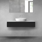 Oltens Vernal szafka 120 cm podumywalkowa wisząca czarny mat 60012300