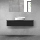 Oltens Vernal szafka 120 cm podumywalkowa wisząca czarny mat 60012300