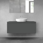 Oltens Vernal szafka 120 cm podumywalkowa wisząca grafit mat 60016400