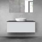 Oltens Vernal szafka 120 cm podumywalkowa wisząca szary mat 60016700