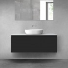 Oltens Vernal szafka 120 cm podumywalkowa wisząca czarny mat 60016300