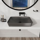 Deante Arnika Nero bateria umywalkowa podtynkowa czarny mat BQA N54L