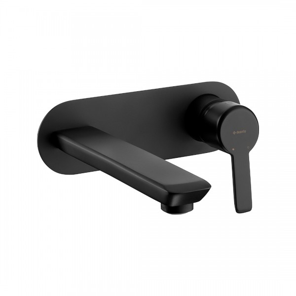 Deante Arnika Nero bateria umywalkowa podtynkowa czarny mat BQA N54L