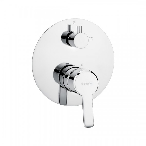 Deante Arnika bateria wannowo-prysznicowa podtynkowa chrom BQA 044P