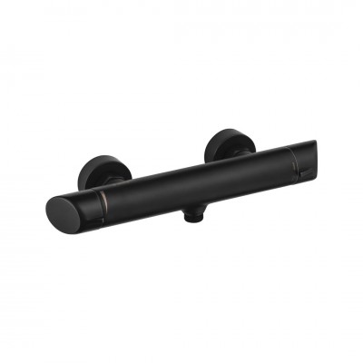 Deante Arnika Nero bateria natryskowa czarny mat BQA N40M