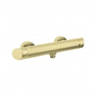 Deante Arnika bateria natryskowa ścienna złoto szczotkowane BQA_R40M