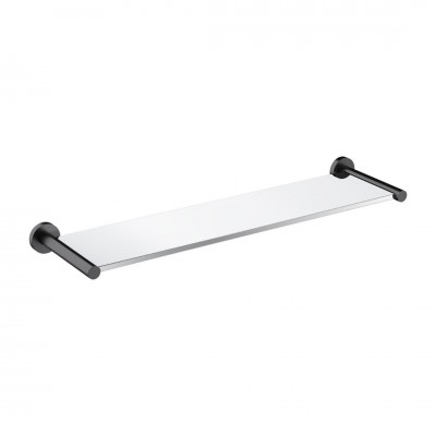 Omnires Modern Project półka wisząca szklana 55 cm antracyt MP60930AT Omnires Modern Project półka wisząca szklana 55 cm antracyt MP60930AT