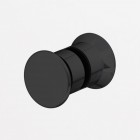 Sanswiss Solino drzwi prysznicowe 90 cm czarny mat SOL109000607