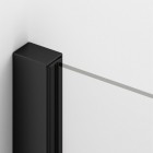 Sanswiss Solino drzwi prysznicowe 100 cm czarny mat SOL3110000607