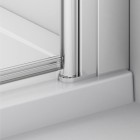 Sanswiss Solino kabina prysznicowa kwadratowa 75 cm prawa SOLF1D0755007+SOLT107505007