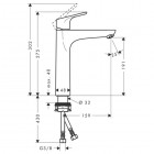 Hansgrohe Focus bateria umywalkowa wysoka