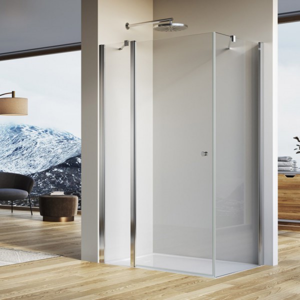 Sanswiss Solino kabina prysznicowa prostokątna 120x70 cm SOL1312005007+SOLT107005007