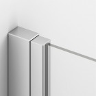 Sanswiss Solino kabina prysznicowa prostokątna 110x90 cm SOL3111005007+SOLT309005007