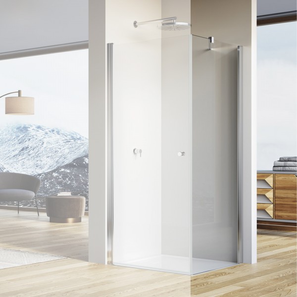 Sanswiss Solino ścianka prysznicowa 120 cm boczna do drzwi SOLT112005007