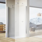Sanswiss Solino ścianka prysznicowa 100 cm boczna do drzwi SOLT110005007