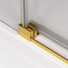 Sanswiss Cadura drzwi prysznicowe 150 cm lewe złoty CAS2G1501207