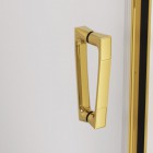 Sanswiss Cadura drzwi prysznicowe 110 cm lewe złoty CA13G1101207