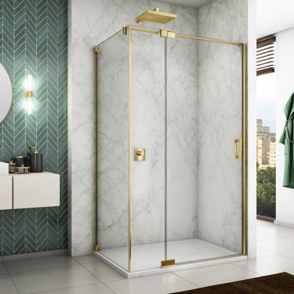 Sanswiss Cadura kabina prysznicowa prostokątna 140x110 cm lewa CA13G1401207+CAT31101207