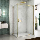 Sanswiss Cadura kabina prysznicowa prostokątna 140x80 cm prawa CA13D1401207+CAT10801207