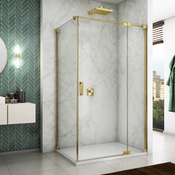 Sanswiss Cadura kabina prysznicowa prostokątna 140x120 cm prawa CA13D1401207+CAT11201207