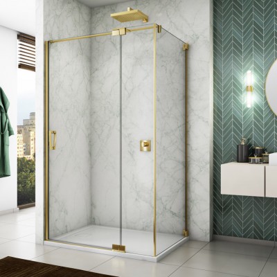 Sanswiss Cadura kabina prysznicowa prostokątna 120x100 cm prawa CA13D1201207+CAT31001207