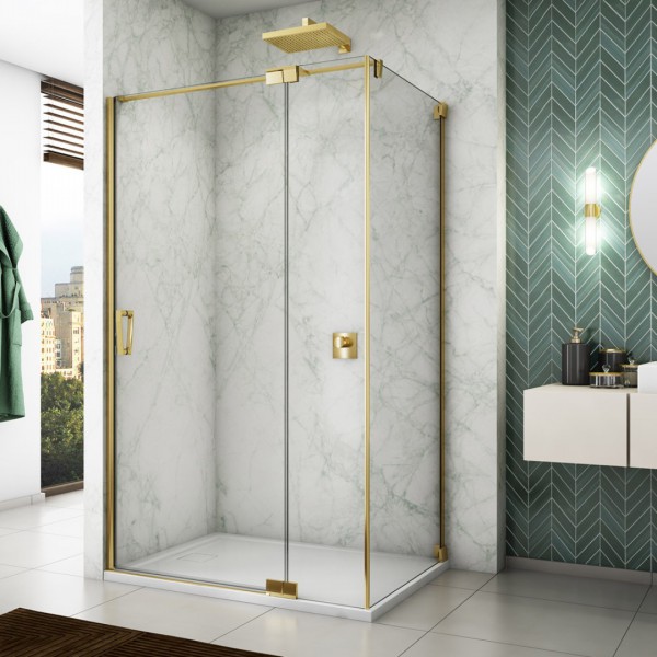 Sanswiss Cadura kabina prysznicowa prostokątna 110x80 cm prawa CA13D1101207+CAT30801207