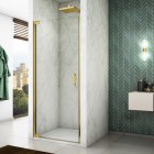 Sanswiss Cadura drzwi prysznicowe 80 cm lewe złoty CA1CG0801207