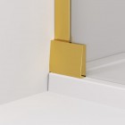 Sanswiss Cadura kabina prysznicowa prostokątna 80x70 cm złoty prawa CA1CD0801207+CAT10701207