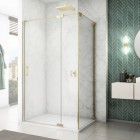 Sanswiss Cadura ścianka prysznicowa 110 cm boczna do drzwi złoty CAT31101207