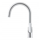 Grohe BauCurve bateria kuchenna stojąca z wyciąganą wylewką chrom 30547000