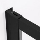 Sanswiss Top Line S drzwi prysznicowe 120 cm prawe czarny mat TLS2D1200607