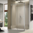 Sanswiss Top Line S kabina prysznicowa prostokątna 140x70 cm lewa TLS2G1405007+TOPF20705007