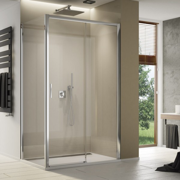 Sanswiss Top Line S kabina prysznicowa prostokątna 120x80 cm prawa TLS2D1205007+TOPF20805007