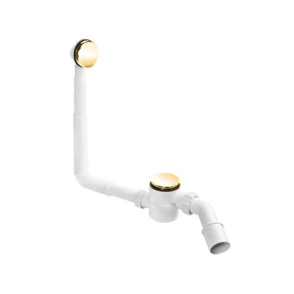 McAlpine przelew wannowy klik-klak złoty HC2600CL-GOLD