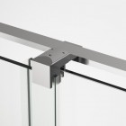 Sanswiss Amalia drzwi prysznicowe 120 cm srebrny połysk D35S21205007