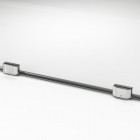 Sanswiss Amalia kabina prysznicowa prostokątna 120x80 cm srebrny połysk 52554