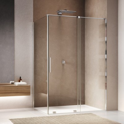 Sanswiss Amalia kabina prysznicowa prostokątna 120x80 cm srebrny połysk 52554