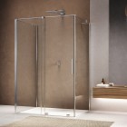 Sanswiss Amalia kabina prysznicowa prostokątna 120x80 cm srebrny połysk 52586