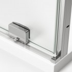 Sanswiss Amalia kabina prysznicowa prostokątna 120x80 cm srebrny połysk 52554