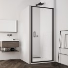 Sanswiss Top Line S drzwi prysznicowe 70 cm czarny mat TLSP0700607
