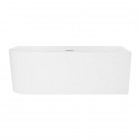 Oltens Delva wanna wolnostojąca narożna 170x80 cm akrylowa prawa biała 11001000