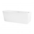 Oltens Delva wanna wolnostojąca narożna 170x80 cm akrylowa prawa biała 11001000