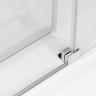 Sanswiss Top Line S kabina prysznicowa kwadratowa 120 cm prawa TLS2D1205007+TOPF21205007