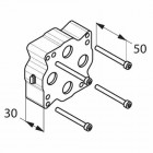 Kludi przedłużka do FLEXX.BOXX 88011