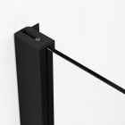 Sanswiss Top Line S kabina prysznicowa prostokątna 160x90 cm czarny mat TLS41600607+TOPF20900607