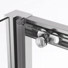 Sanswiss Top Line S kabina prysznicowa kwadratowa 120 cm srebrny połysk 52752