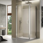 Sanswiss Top Line S kabina prysznicowa kwadratowa 70 cm srebrny połysk 52790