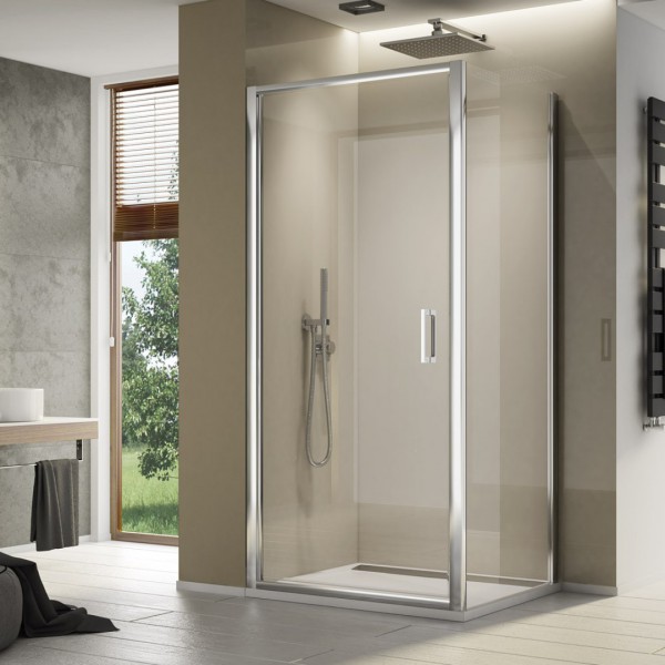 Sanswiss Top Line S kabina prysznicowa kwadratowa 70 cm srebrny połysk 52790